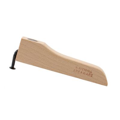 wooden nail bottlle opener
