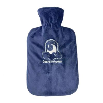  2L Rubber Hot Water Bottle With Cover